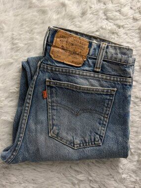 Rare Vintage Levi’s 509 orange tab waist 28in